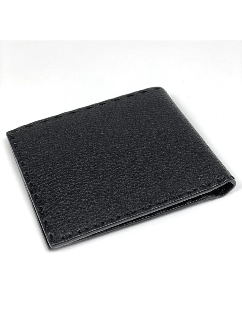 Fendi Selleria Bifold Wallet Leather Black